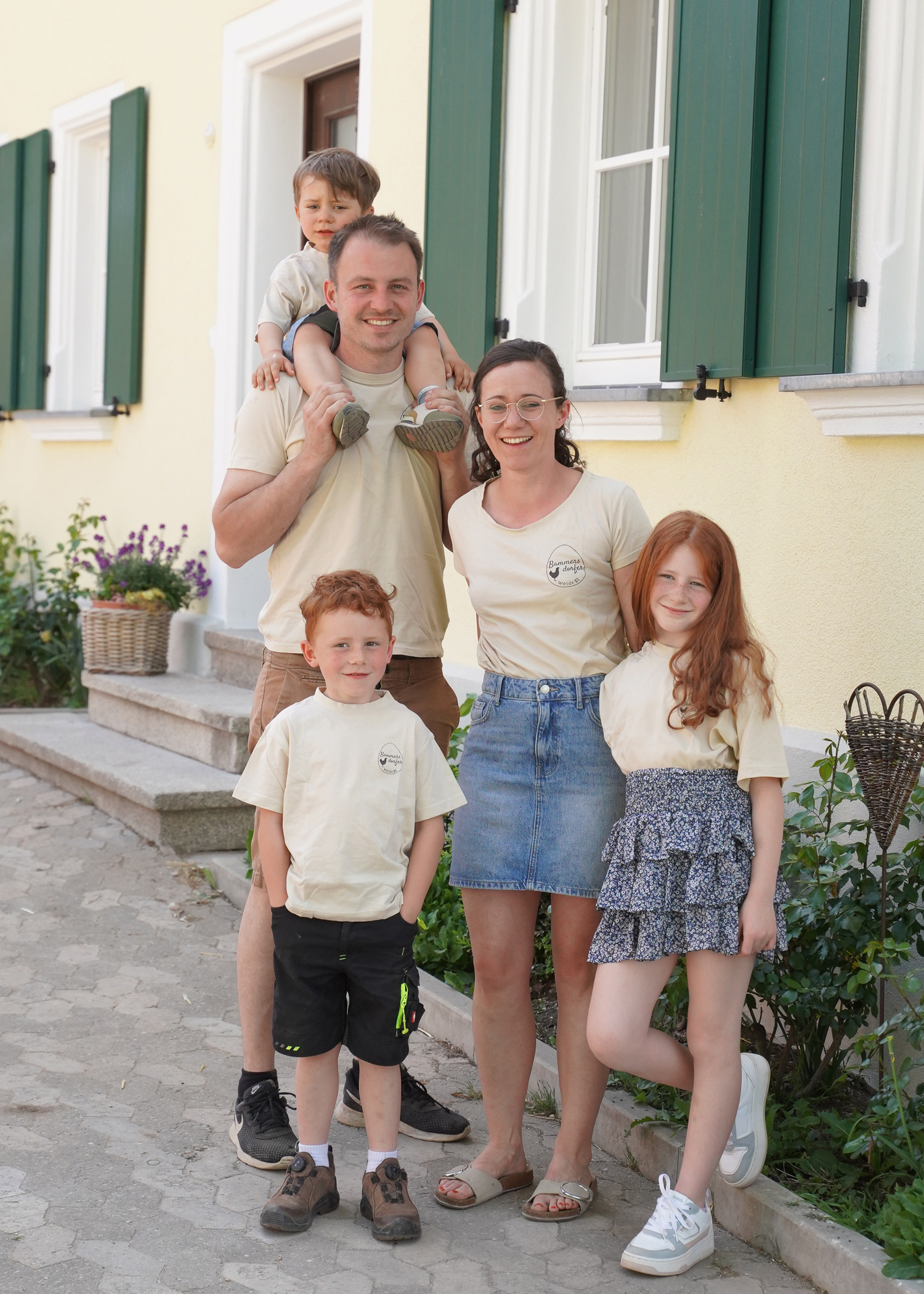 Florian und Katja Stallwitz mit Familie (c) Foto Eisele